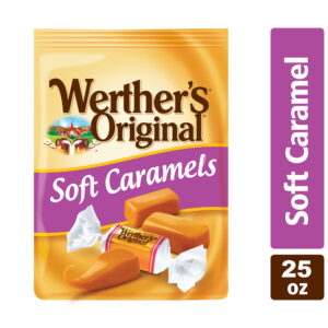 25 ouncesof Werther’s Unique Gentle Caramel Candies