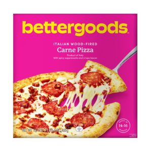 Bettergoods Frozen Italian Wooden-Fired Carne Pizza, 16.4 oz