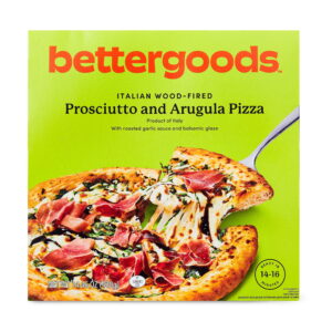 Bettergoods Frozen Italian Wooden-Fired Prosciutto and Arugula Pizza, 14.46 oz