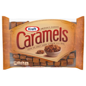 Kraft Traditional Individually Wrapped Caramel Candies, 11 oz Bag