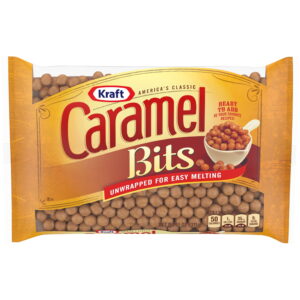 Kraft Traditional Unwrapped Caramel Bits for Easy Melting, 11 oz Bag