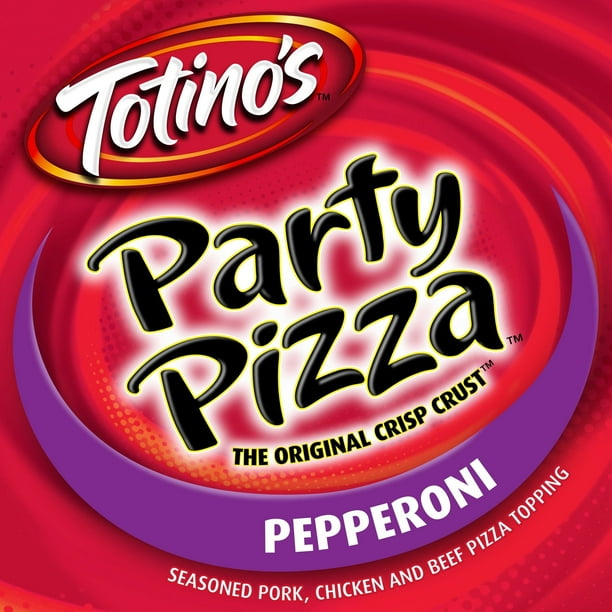 Totino's Pepperoni Occasion Pizza, Frozen Snacks, 4 Rely, 40.8 oz